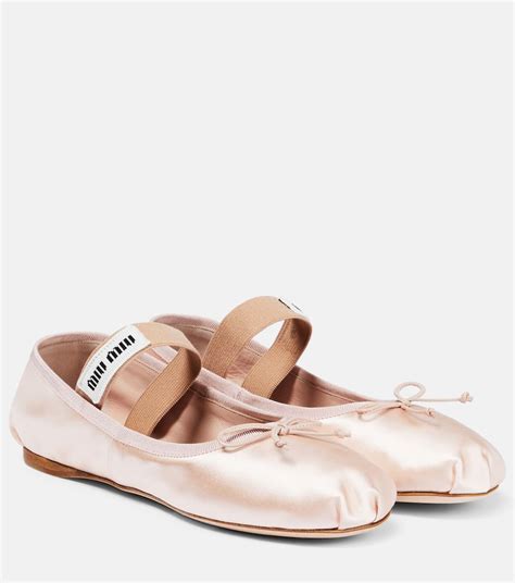 miu miu ballet flats pink|marie claire ballet flats.